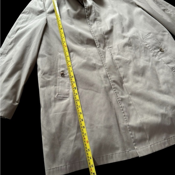 London Fog Thinsulate Men’s Trench Coat removable lining Size 44 Regular - Picture 4 of 8